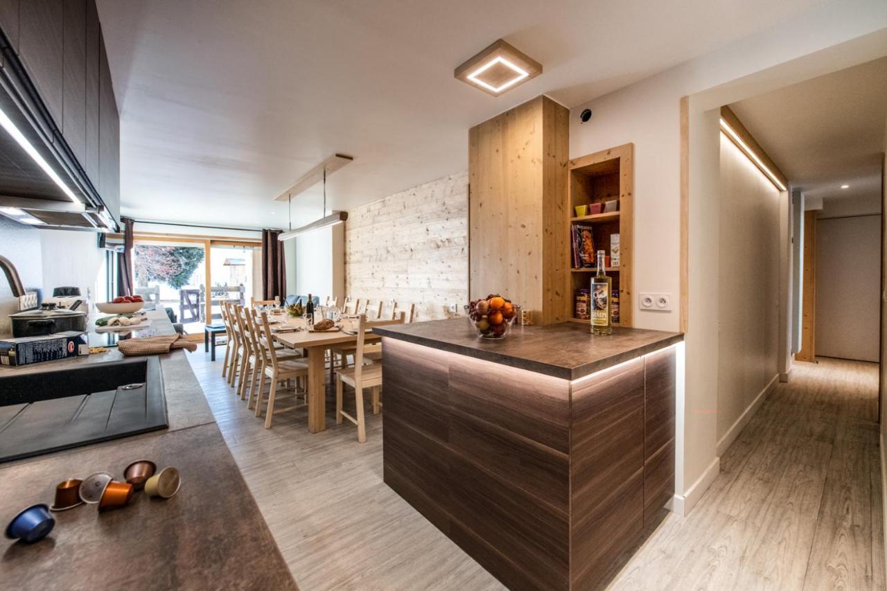 Appartement Edelweiss Skiopieds - Centre Station เลส์เดอซาลป์ ภายนอก รูปภาพ
